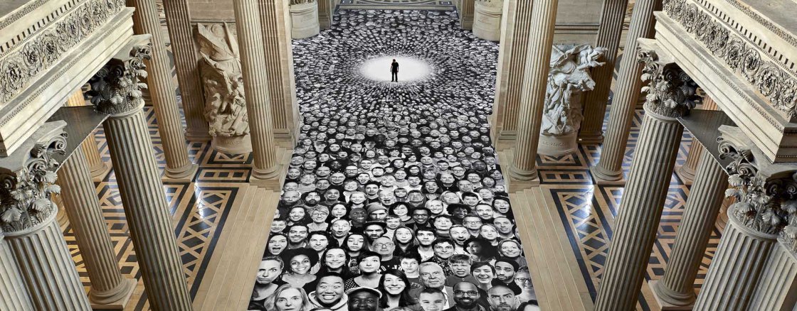 INSIDE OUT / AU PANTHÉON ! / 2014 ©JR