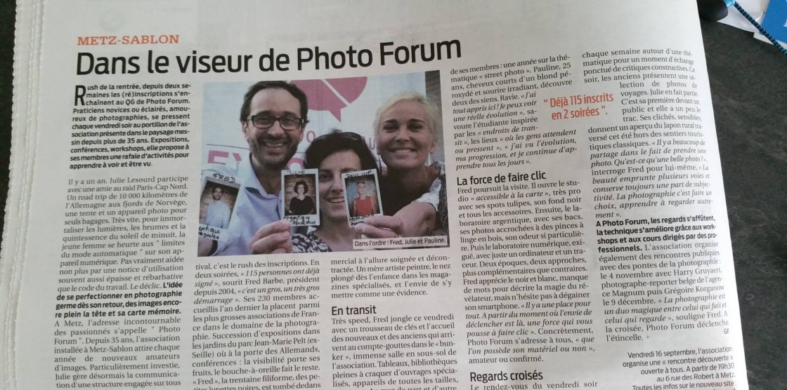 Dans le viseur de Photo-Forum