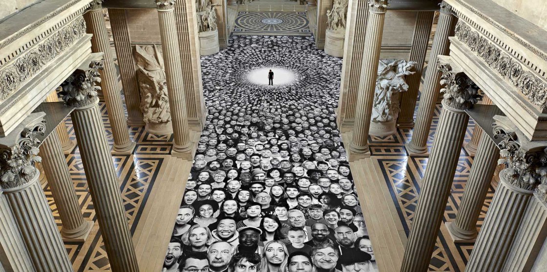INSIDE OUT / AU PANTHÉON ! / 2014 ©JR
