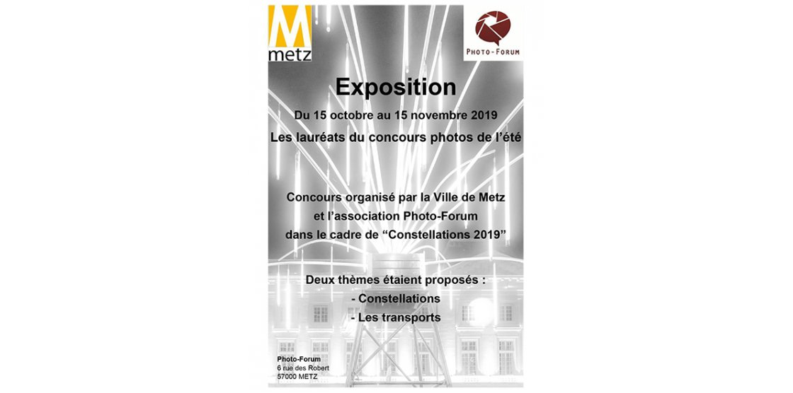 EXPOSITION CONCOURS VILLE DE METZ 2019