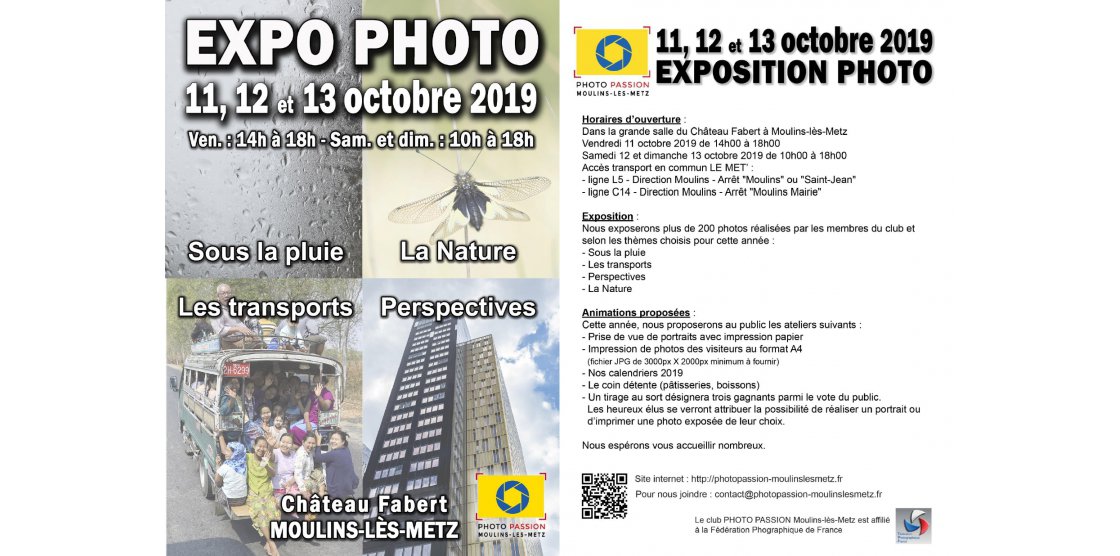 EXPOSITION PHOTO PASSION MOULINS LES METZ