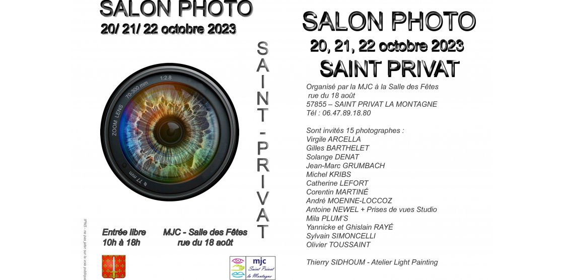 Salon de la photographie de Saint-Privat