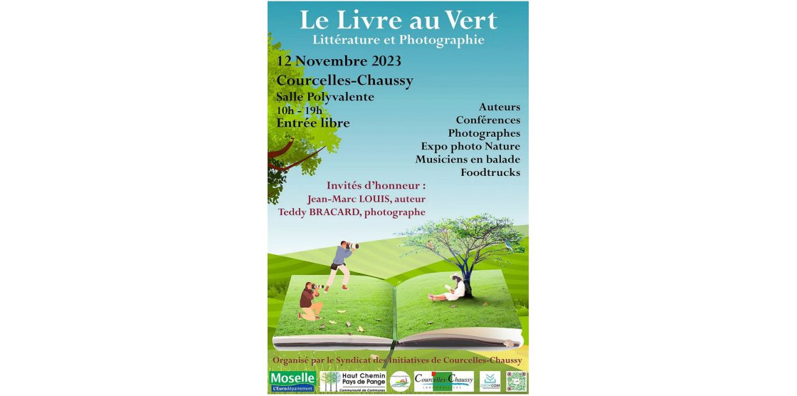 Salon du Livre au Vert Littérature et Photographie