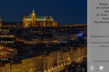 800 ANS CATHEDRALE SAINT ETIENNE... LA NUIT